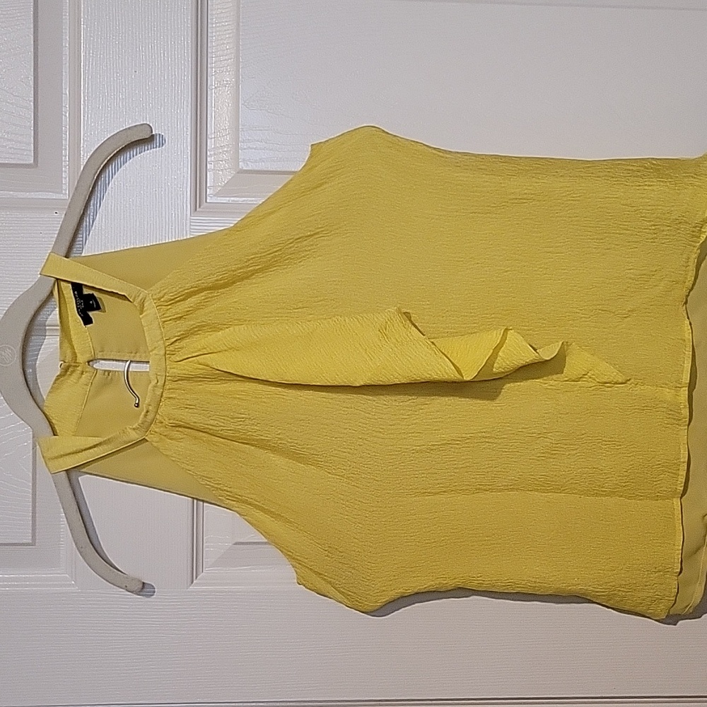 Ann Taylor 100% silk sleeveless top